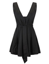 Load image into Gallery viewer, MISSKY Women Fashionable Sleeveless V-neck Dress with Knotted Rope Stylish Gift