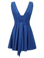 Load image into Gallery viewer, MISSKY Women Fashionable Sleeveless V-neck Dress with Knotted Rope Stylish Gift
