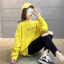 Load image into Gallery viewer, Grey color  Knitwear Patchwork Striped Knitted Pullover Swetry Damskie Pull Femme
